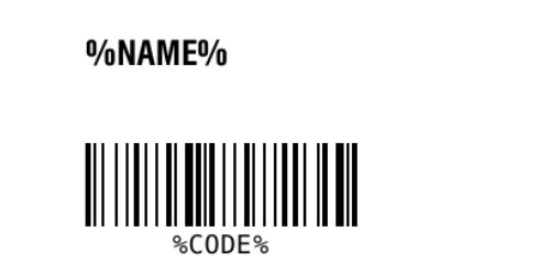 Etiqueta creada en web2 barcode